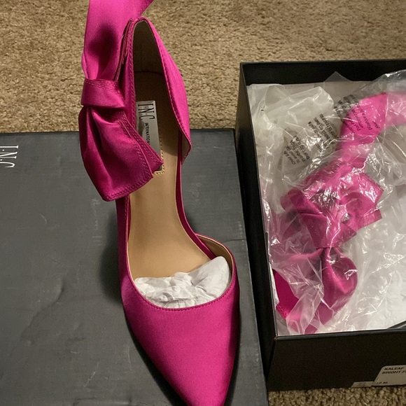 Bright Fuschia INC. Kaleaf Pumps - brand new still in the box! - Picture 2 of 4